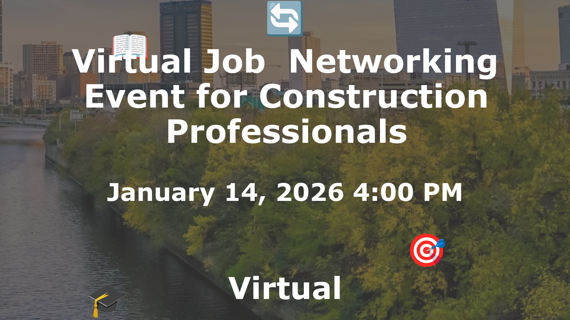 Virtual Job  Networking Event for Construction Professionals event image
